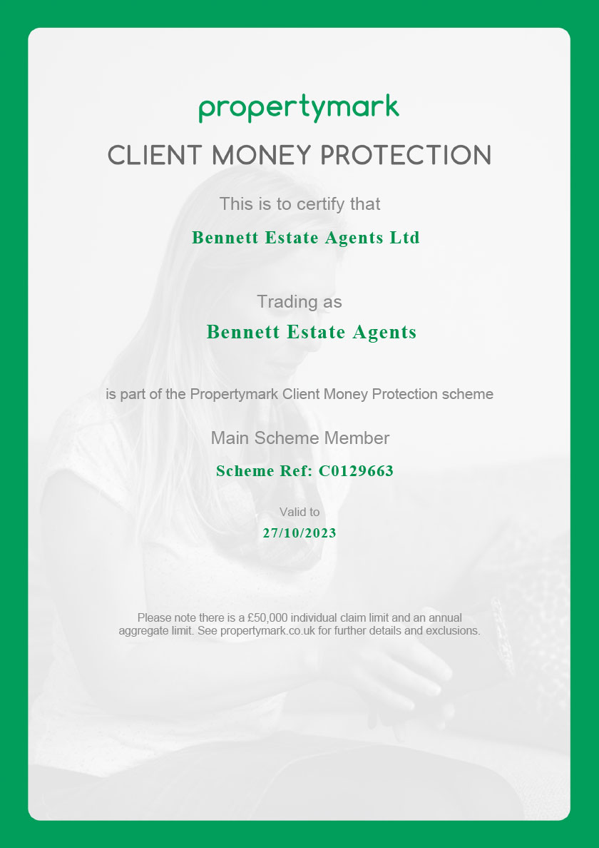 Client Money Protection Certificate