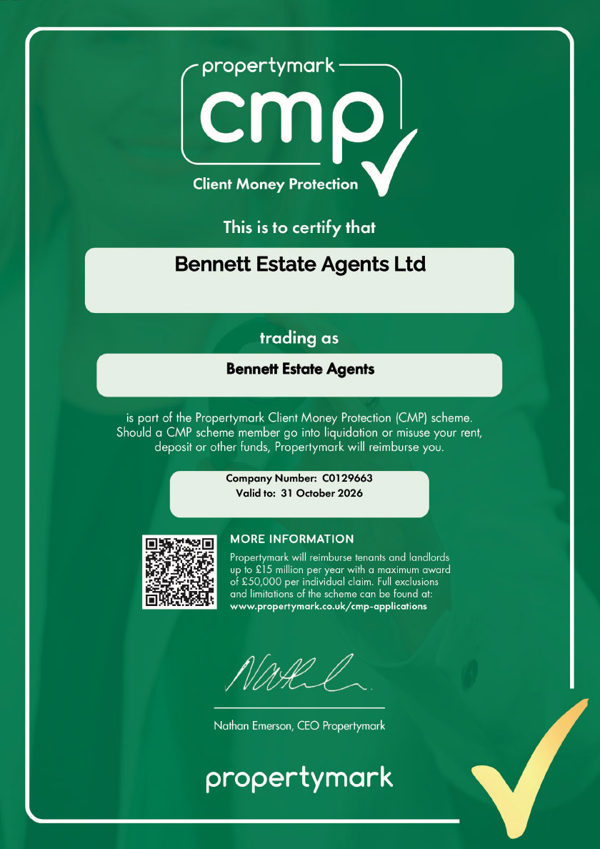 Client Money Protection Certificate