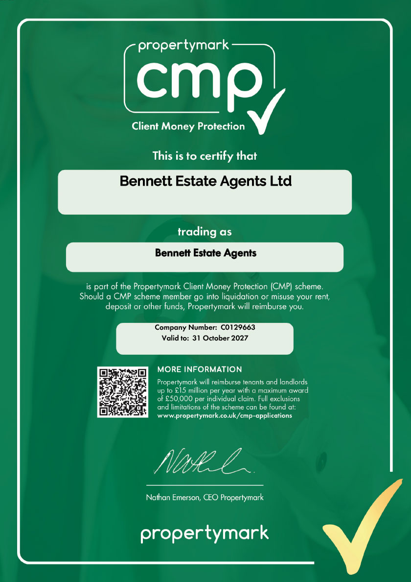 Client Money Protection Certificate